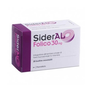 Sideral Folico 30Mg 20 Bustine