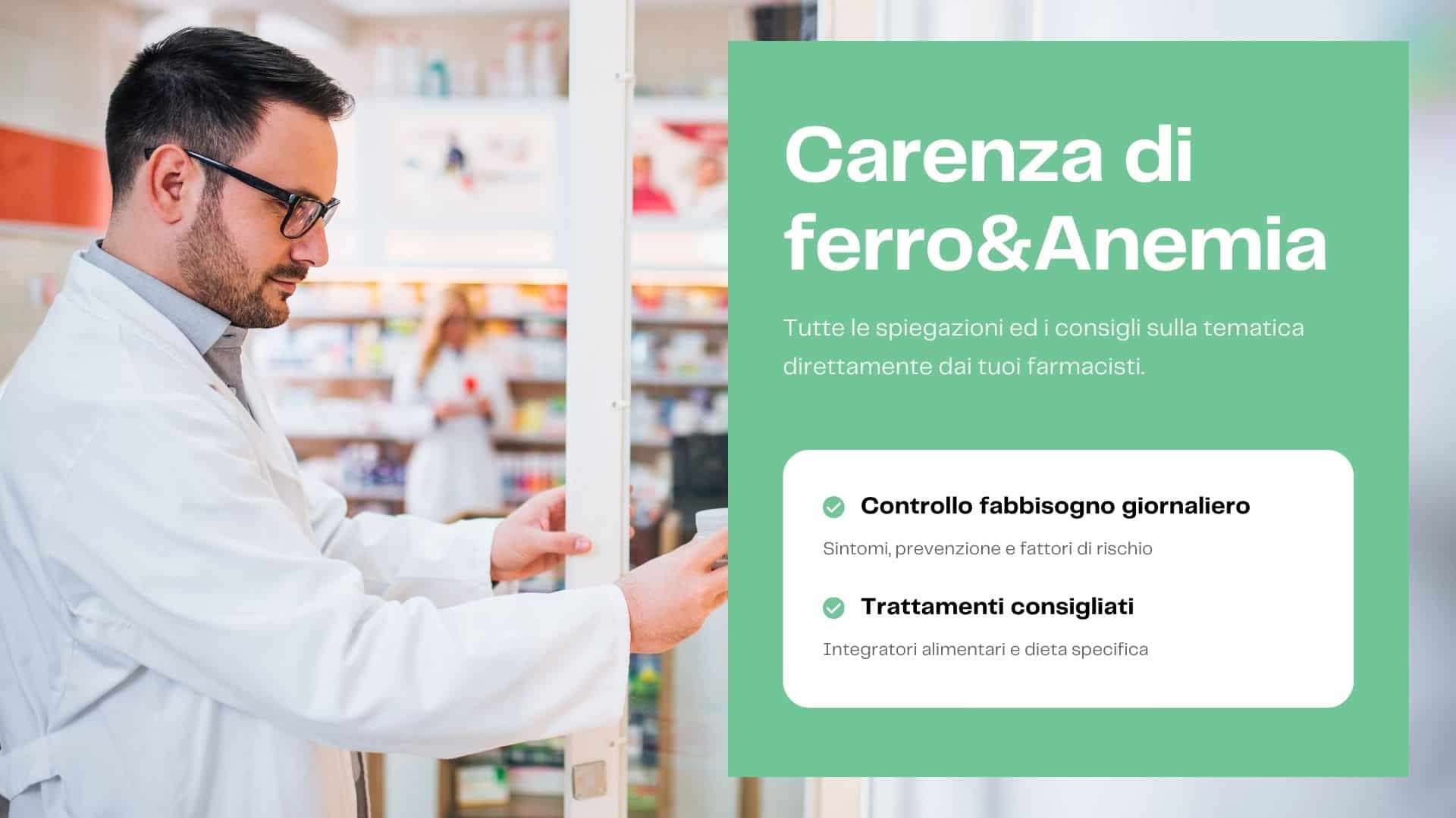 Anemia e carenza di ferro