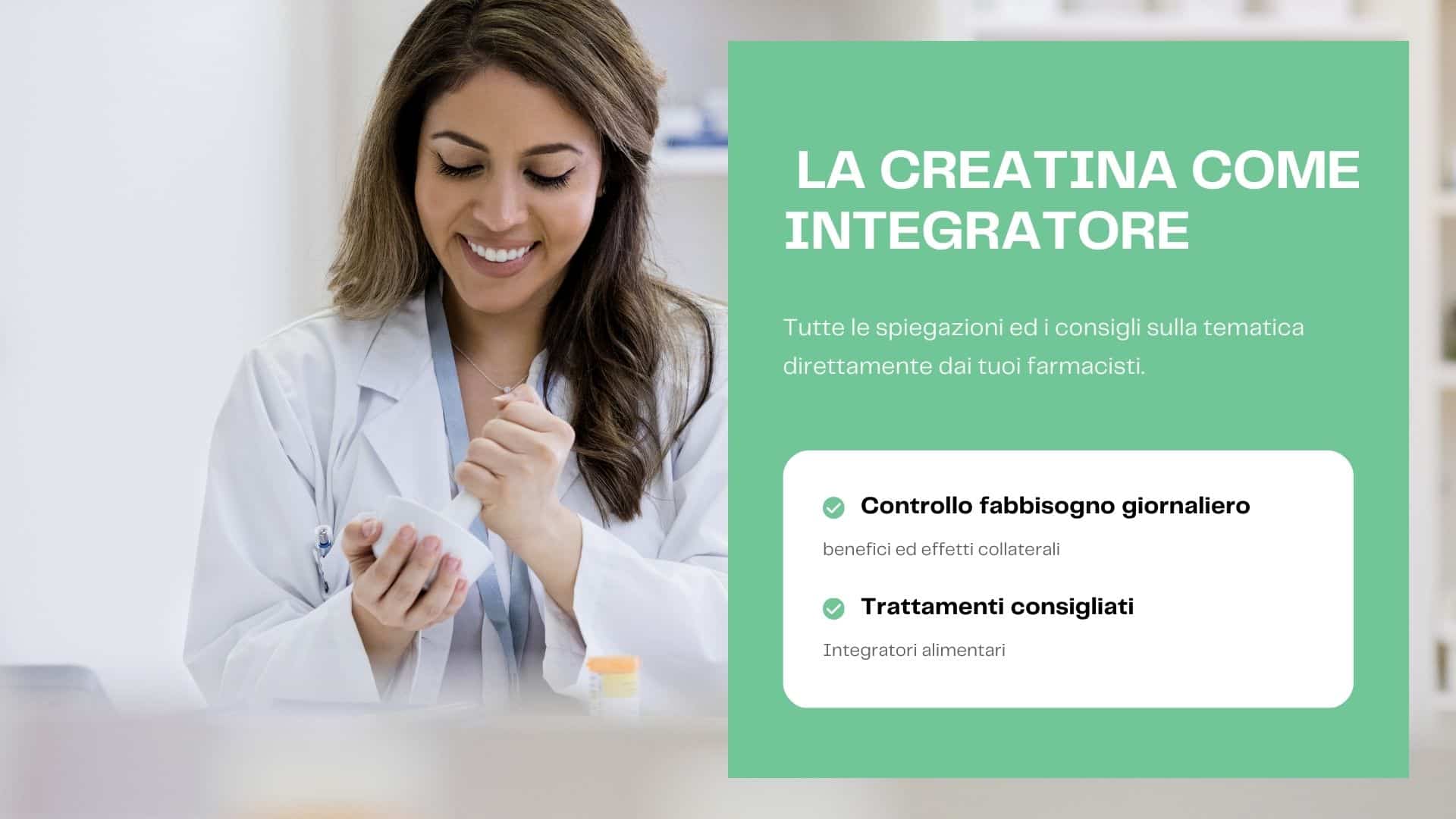 creatina come integratore