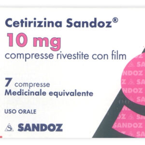 CETIRIZINA SAND*7CPR RIV 10MG